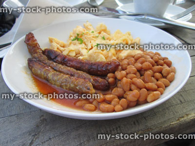 Stock image of an all day breakfast