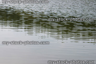 Stock image of water ripples, water surface reflections, like crude oil